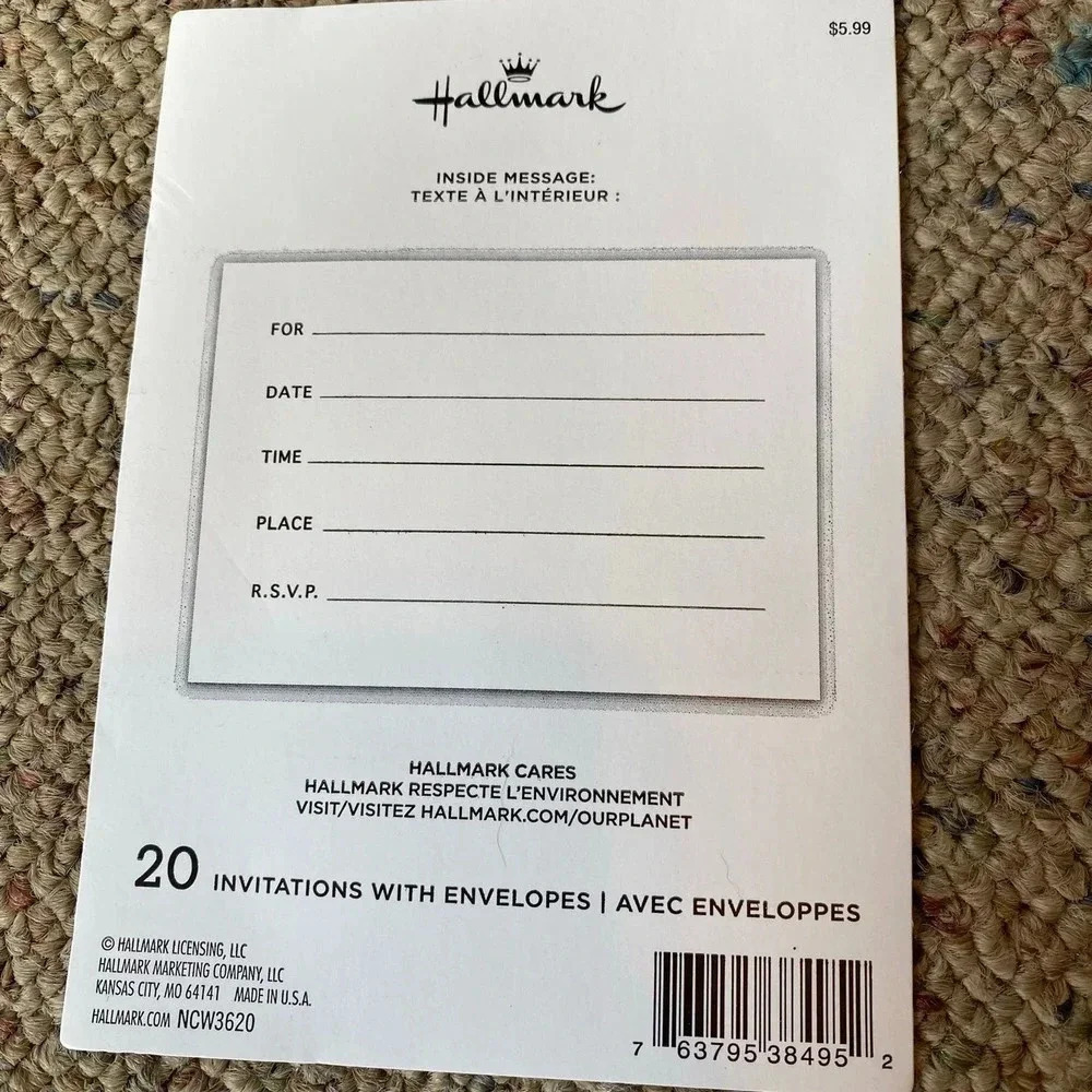 Hallmark Invitations Cards You’re Invited Bundle 40 Cards Total Brand New Cards - Picture 4 of 4